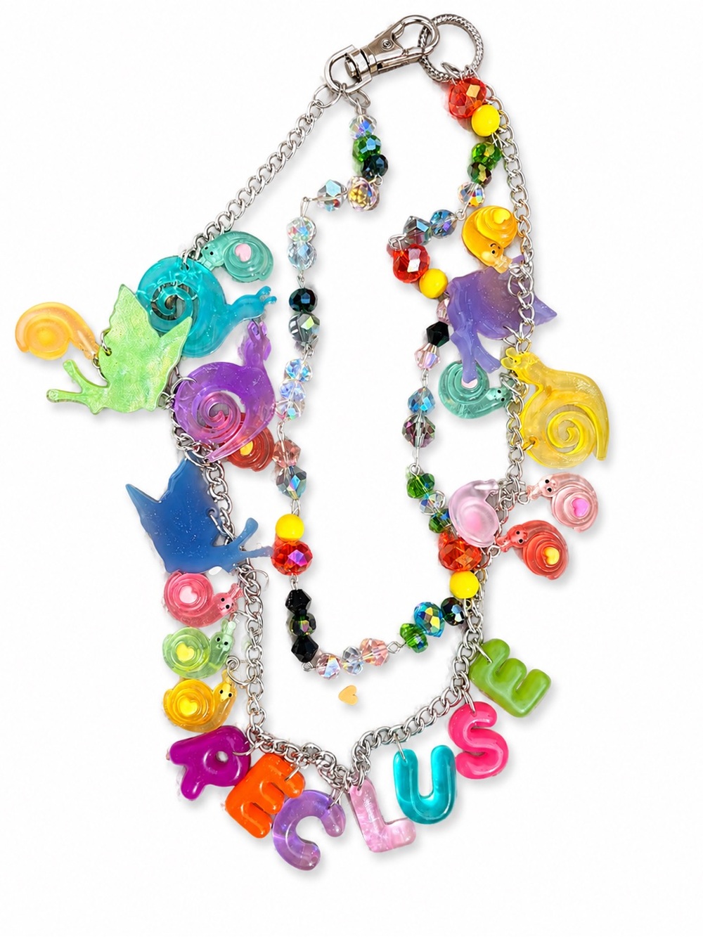 Relic Theory "Socially Unavailable" Charm Necklace